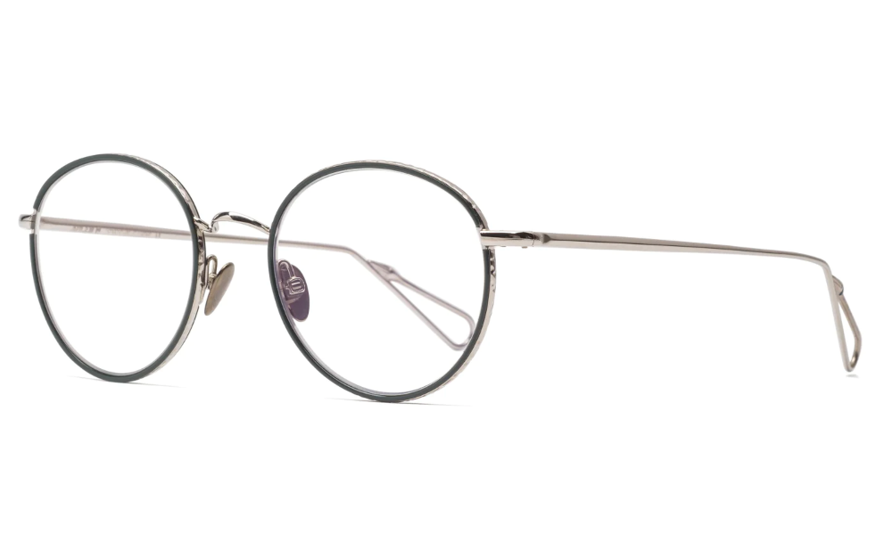 Auber White Gold Optical Frame by Ahlem 