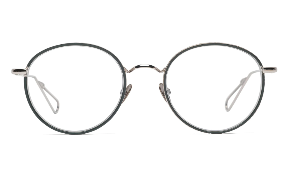 Auber White Gold Optical Frame by Ahlem 