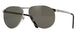Cartier Sunglasses CT0323S 001 Brushed Silver Polarised Lens