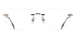 Hublot Frame HO550 Chrome and Silver Rimless
