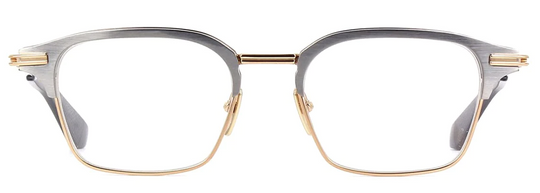 Dita Optical Frame Typographer DTX142 Antique Silver and White Gold