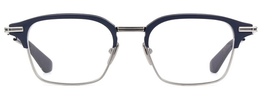 Matte Navy and Antique Silver