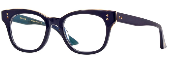 Dita Optical Frame Rhythm DRX 3039 Navy with Gold