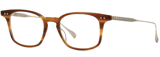 Dita Optical Frame Buckeye DRX2072 Amber Maple and Antique 12k Gold