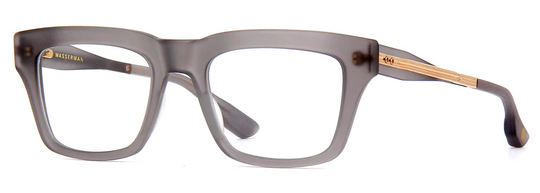 Dita Optical Frame DTX700 Wasserman Satin Crystal Grey and White Gold