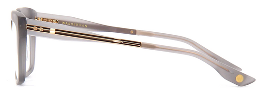 Dita Optical Frame DTX700 Wasserman Satin Crystal Grey and White Gold