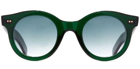 Cutler and Gross 1390 A6 Emerald Green Sunglasses